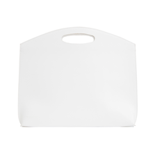 画像をギャラリービューアに読み込む, 14/16インチのPCがすっぽり入る本革ミニマルバッグ Flat minimal leather bag